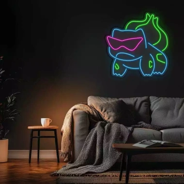 Đèn LED Neon Bulbasaur Pokemon treo tường: Nhiều mẫu, kèm nguồn & miếng dán, giảm giá tới 22% chỉ 369.000₫