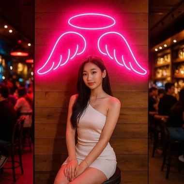 Đèn LED Neon Cành Thiên Thần treo tường - Nhiều mẫu, kèm nguồn & miếng dán - 70.000₫