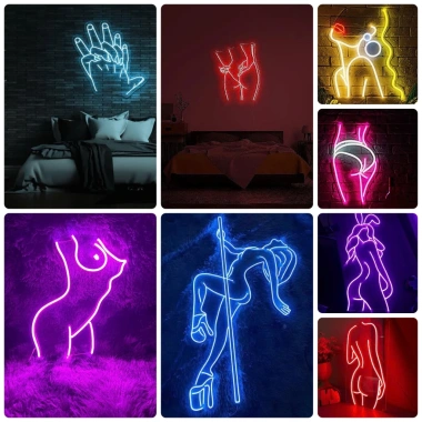 Đèn LED Neon Cô Gái Sexy – Decor Phòng Ngủ Chill, Trang Trí Quán Bar, Giá 169k 2
