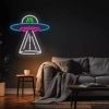 Đèn LED Neon Đĩa Bay UFO treo tường – Nhiều mẫu, kèm nguồn & miếng dán, giảm giá 329.000₫ 3