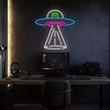 Đèn LED Neon Đĩa Bay UFO treo tường – Nhiều mẫu, kèm nguồn & miếng dán, giảm giá 329.000₫ 5
