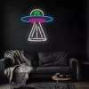 Đèn LED Neon Đĩa Bay UFO treo tường – Nhiều mẫu, kèm nguồn & miếng dán, giảm giá 329.000₫ 6