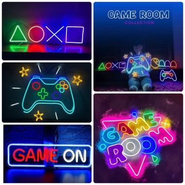 Đèn LED Neon GAMEROOM NEON - Decor phòng gaming tùy chỉnh, giá chỉ 175.000₫