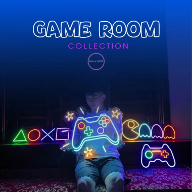 Đèn LED Neon GAMEROOM NEON - Decor phòng gaming tùy chỉnh, giá chỉ 175.000₫