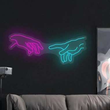 Đèn LED Neon Hình Bàn Tay Treo Tường – Nhiều Mẫu, Kèm Nguồn và Miếng Dán, Giá Ưu Đãi 349.000₫