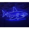 Đèn LED Neon Hình Cá Mập Treo Tường - Nhiều Mẫu, Kèm Nguồn & Miếng Dán, Giá 100k 2