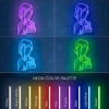 Đèn LED Neon Hình Cô Gái Treo Tường - Nhiều Mẫu, Kèm Nguồn & Miếng Dán, Giá 80k 5