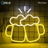 Đèn LED Neon Hình Cốc Bia 30x25cm - Trang trí quán bar, quán nhậu, giá 250.000₫