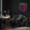 Đèn LED Neon Hình Quả Đào Treo Tường, Kèm Nguồn & Miếng Dán, Giá 229.000₫ 3