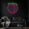 Đèn LED Neon Hình Quả Đào Treo Tường, Kèm Nguồn & Miếng Dán, Giá 229.000₫ 4