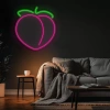 Đèn LED Neon Hình Quả Đào Treo Tường, Kèm Nguồn & Miếng Dán, Giá 229.000₫ 6