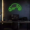 Đèn LED Neon Hình Tắc Kè Treo Tường - Kèm Nguồn & Miếng Dán, Giá 70.000₫ 5