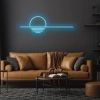 Đèn LED Neon Hình Trăng Nước Treo Tường - Nhiều mẫu, kèm nguồn & miếng dán, chỉ 50k