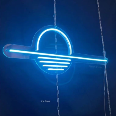 Đèn LED Neon Hình Trăng Nước Treo Tường - Nhiều mẫu, kèm nguồn & miếng dán, chỉ 50k
