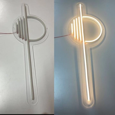 Đèn LED Neon Hình Trăng Nước Treo Tường - Nhiều mẫu, kèm nguồn & miếng dán, chỉ 50k