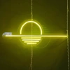 Đèn LED Neon Hình Trăng Nước Treo Tường - Nhiều mẫu, kèm nguồn & miếng dán, chỉ 50k 4