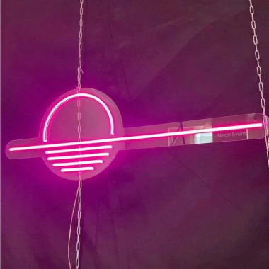 Đèn LED Neon Hình Trăng Nước Treo Tường - Nhiều mẫu, kèm nguồn & miếng dán, chỉ 50k