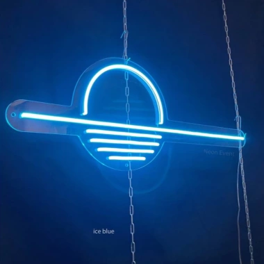 Đèn LED Neon Hình Trăng Nước Treo Tường - Nhiều mẫu, kèm nguồn & miếng dán, chỉ 50k