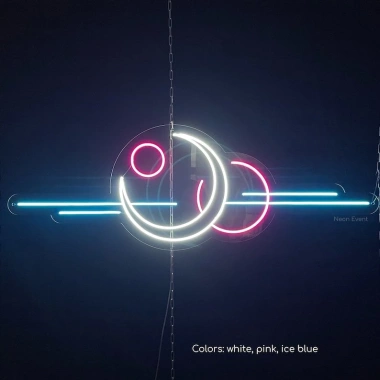Đèn LED Neon Hình Trăng Nước Treo Tường - Nhiều mẫu, kèm nguồn & miếng dán - Giá ưu đãi 350.000₫ 5