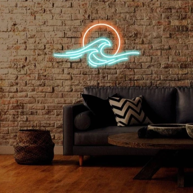 Đèn LED Neon Hình Trăng Sáng Treo Tường - Nhiều mẫu, kèm nguồn, miếng dán, chỉ 90.000₫