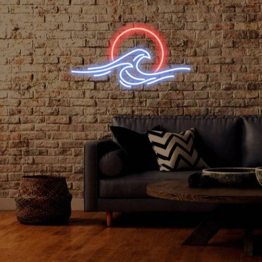 Đèn LED Neon Hình Trăng Sáng Treo Tường - Nhiều mẫu, kèm nguồn, miếng dán, chỉ 90.000₫