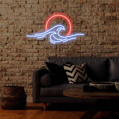 Đèn LED Neon Hình Trăng Sáng Treo Tường - Nhiều mẫu, kèm nguồn, miếng dán, chỉ 90.000₫