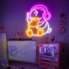 Đèn LED Neon Hình Vịt Nghe Nhạc Treo Tường - Kèm Nguồn & Miếng Dán, 80.000 VND