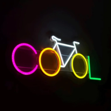Đèn LED Neon Hình Xe Đạp Cool Treo Tường, Kèm Nguồn & Miếng Dán, Giá 60.000₫ 2