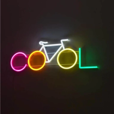 Đèn LED Neon Hình Xe Đạp Cool Treo Tường, Kèm Nguồn & Miếng Dán, Giá 60.000₫ 7