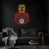 Đèn LED Neon Iron Man treo tường – nhiều mẫu, kèm nguồn, miếng dán, giá 329.000₫
