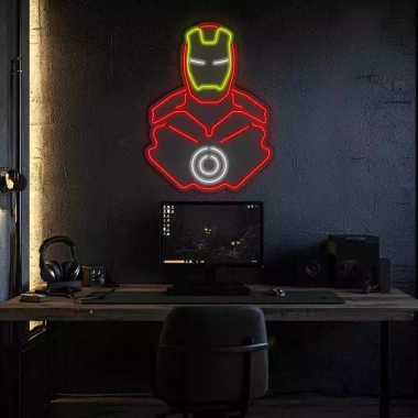 Đèn LED Neon Iron Man treo tường – nhiều mẫu, kèm nguồn, miếng dán, giá 329.000₫ 4 Đèn LED Neon Iron Man treo tường – nhiều mẫu, kèm nguồn, miếng dán, giá 329.000₫ 4