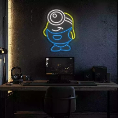Đèn LED Neon Minions treo tường Nhiều mẫu kèm nguồn và miếng dán giảm giá 21%