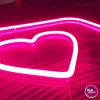 Đèn LED Neon Nút Tim 25x25cm Màu Hồng Trang Trí Phòng Ngủ Giá Ưu Đãi 65k 4