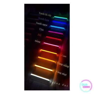 Đèn LED Neon Nút Tim 25x25cm Màu Hồng Trang Trí Phòng Ngủ Giá Ưu Đãi 65k 6