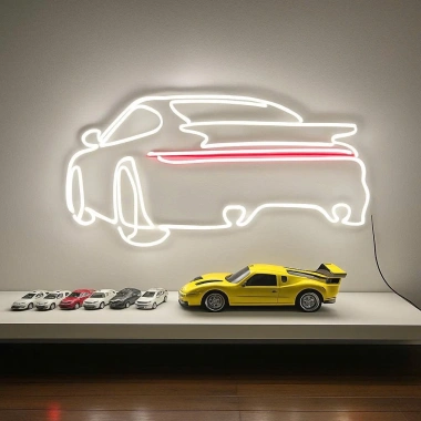 Đèn LED Neon OTO treo tường đa mẫu - kèm nguồn, miếng dán, giá ưu đãi 369k
