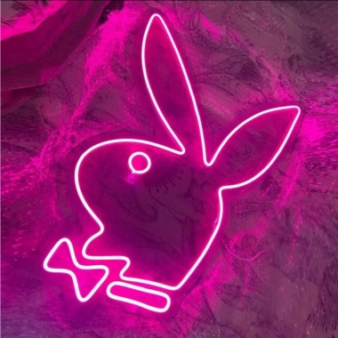 Đèn LED Neon Playboy 18x27cm Màu Hồng - Trang Trí Phòng Ngủ, Giá Ưu Đãi 60.000₫