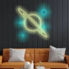 Đèn LED Neon Sao Thổ Treo Tường Đa Mẫu Kèm Nguồn và Miếng Dán Giá 300k 8