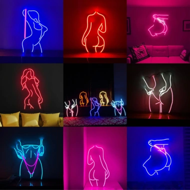 Đèn LED Neon SEXY – Đèn decor phòng ngủ cực chất, ánh sáng rực rỡ, giá 299.000₫