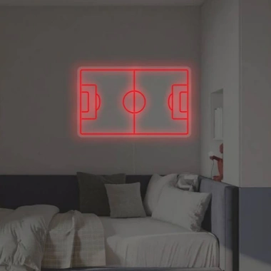 Đèn LED Neon Trang Trí Hình Sân Bóng Treo Tường - Nhiều Mẫu, Kèm Nguồn & Miếng Dán, Giá 80.000₫