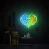 Đèn LED Neon Trang Trí Hình Trái Tim Treo Tường 2 Màu Kèm Nguồn và Miếng Dán Tường - Giá Ưu Đãi 70.000đ 3