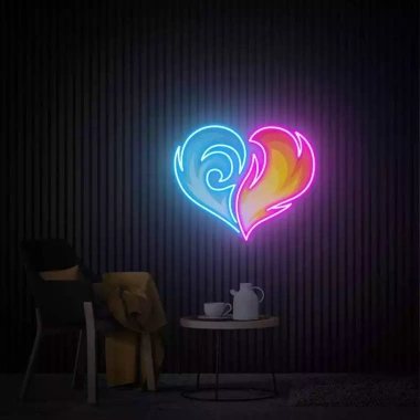 Đèn LED Neon Trang Trí Hình Trái Tim Treo Tường 2 Màu Kèm Nguồn và Miếng Dán Tường - Giá Ưu Đãi 70.000đ 4 Đèn LED Neon Trang Trí Hình Trái Tim Treo Tường 2 Màu Kèm Nguồn và Miếng Dán Tường - Giá Ưu Đãi 70.000đ 4