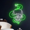 Đèn LED Neon Trang Trí Tết Ất Tỵ Hình Con Rắn Nhiều Mẫu Kèm Nguồn và Miếng Dán Treo Tường 4