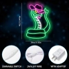 Đèn LED Neon Trang Trí Tết Ất Tỵ Hình Con Rắn Nhiều Mẫu Kèm Nguồn và Miếng Dán Treo Tường 8
