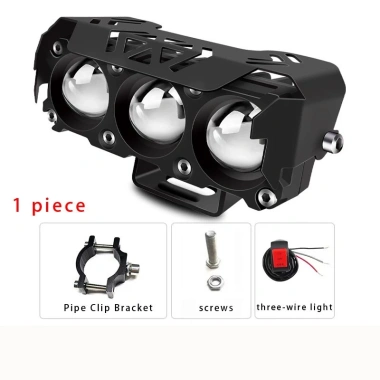 Đèn LED sương mù hai màu Hi/Chùm thấp MONQIQI 12V-24V – giá 76.000 VND 7 Đèn LED sương mù hai màu Hi/Chùm thấp MONQIQI 12V-24V – giá 76.000 VND 7