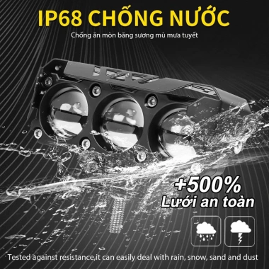 Đèn LED Sương Mù Siêu Sáng 2.024 12V/24V cho Xe Hơi, Xe Máy - Giá chỉ 84.500 VNĐ 4 Đèn LED Sương Mù Siêu Sáng 2.024 12V/24V cho Xe Hơi, Xe Máy - Giá chỉ 84.500 VNĐ 4