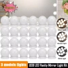 Đèn LED Vanity PNPIA - Bộ đèn gương USB cho bàn trang điểm, ánh sáng 3 màu, tiết kiệm 3