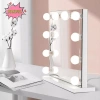 Đèn LED Vanity PNPIA - Bộ đèn gương USB cho bàn trang điểm, ánh sáng 3 màu, tiết kiệm 9