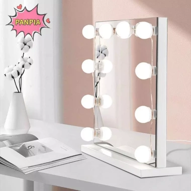Đèn LED Vanity PNPIA - Bộ đèn gương USB cho bàn trang điểm, ánh sáng 3 màu, tiết kiệm