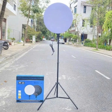 Đèn Livestream Hình Tròn PF26-PF33-PF45 45cm Quay Phim, Chụp Ảnh Sản Phẩm - 340k