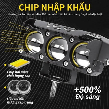 Đèn Pha LED 12V 24V cho Xe Máy, Xe Ô Tô, Xe Tải, Ống Kính Máy Chiếu, Phụ Trợ Lái, Đèn Sương Mù, Giá 81.000 VND 2 Đèn Pha LED 12V 24V cho Xe Máy, Xe Ô Tô, Xe Tải, Ống Kính Máy Chiếu, Phụ Trợ Lái, Đèn Sương Mù, Giá 81.000 VND 2
